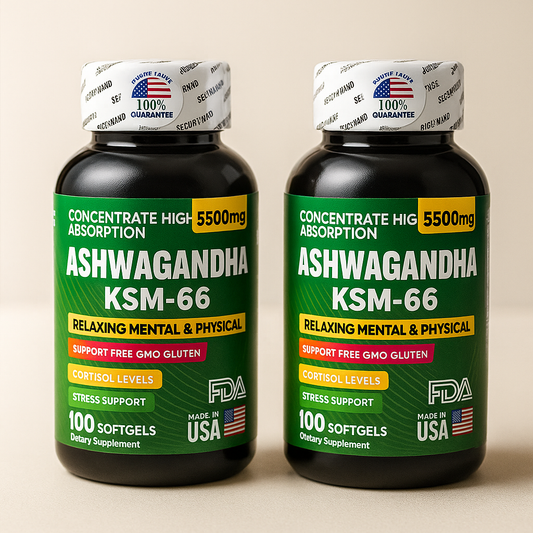 Ashwagandha KSM66 combo x 2 und