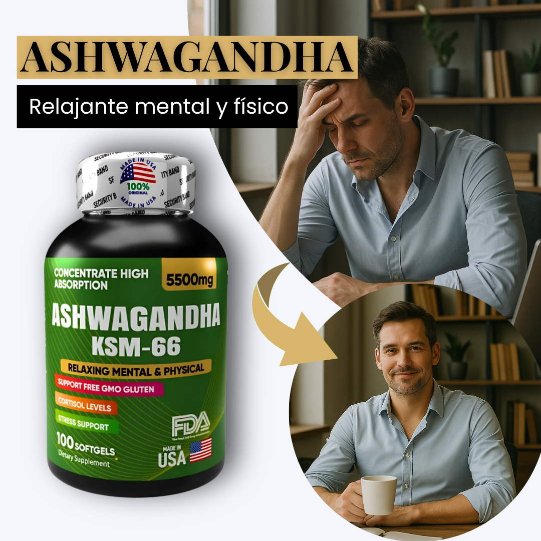 Ashwagandha KSM66 combo x 2 und